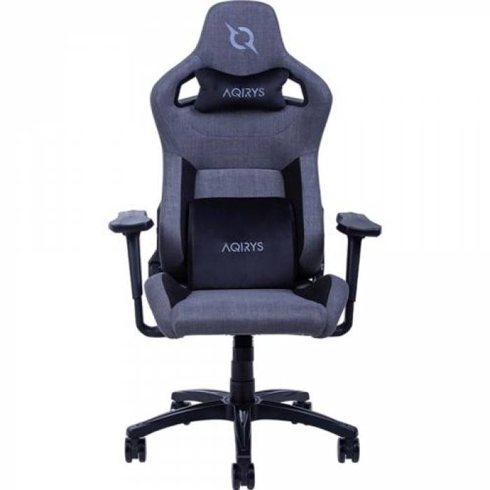 Scaun gaming AQIRYS Fenrir, Grey-Black