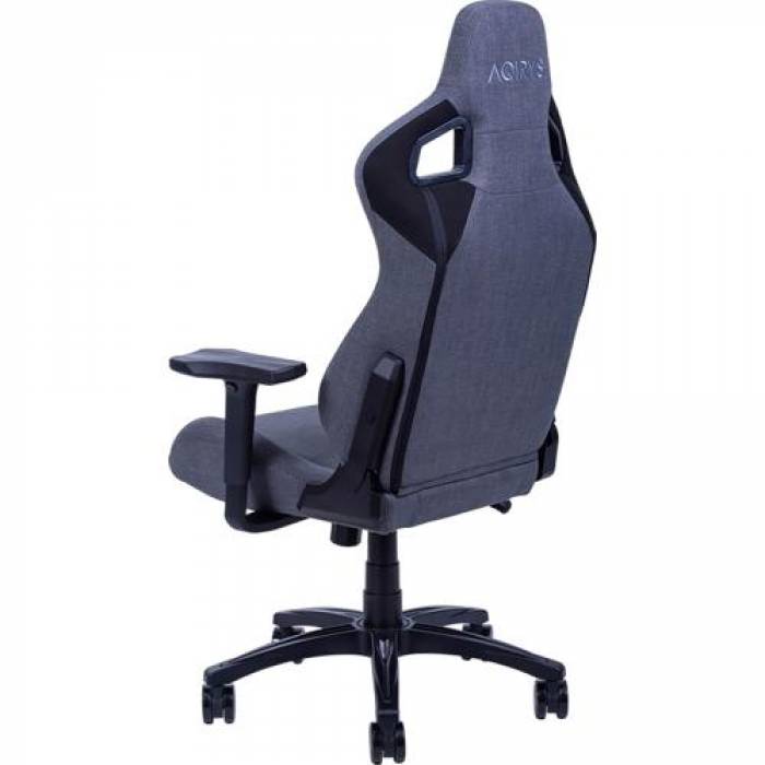 Scaun gaming AQIRYS Fenrir, Grey-Black