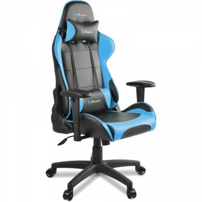 Scaun gaming Arozzi Verona V2, Black-Blue