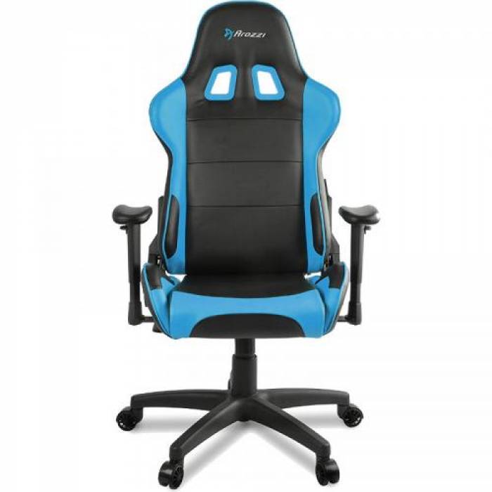 Scaun gaming Arozzi Verona V2, Black-Blue