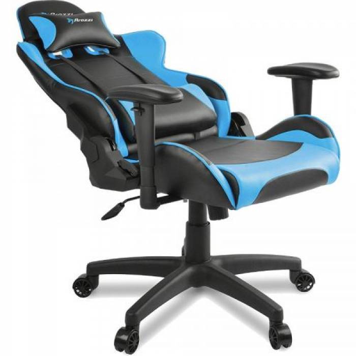 Scaun gaming Arozzi Verona V2, Black-Blue