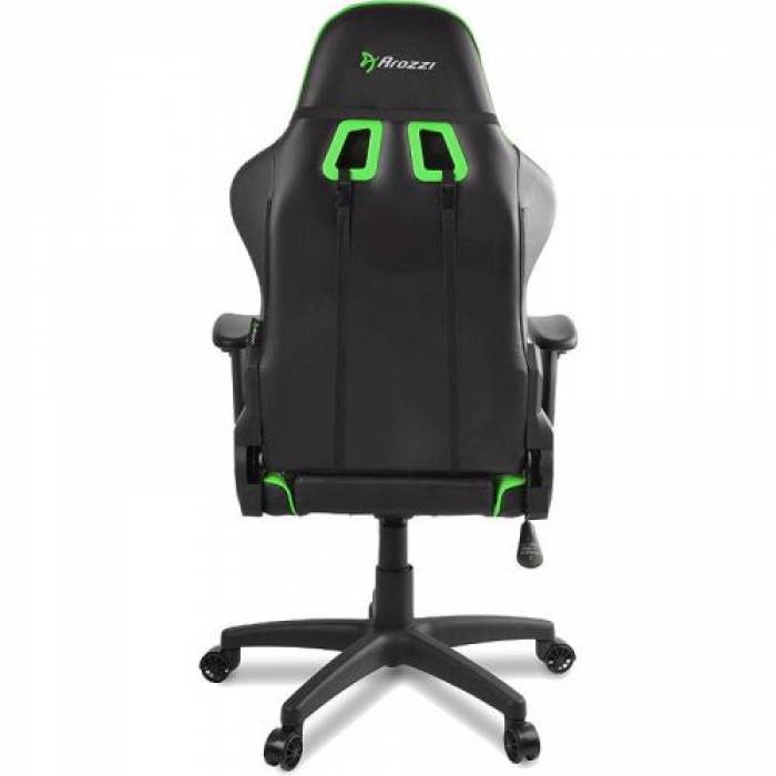 Scaun gaming Arozzi Verona V2, Black-Green