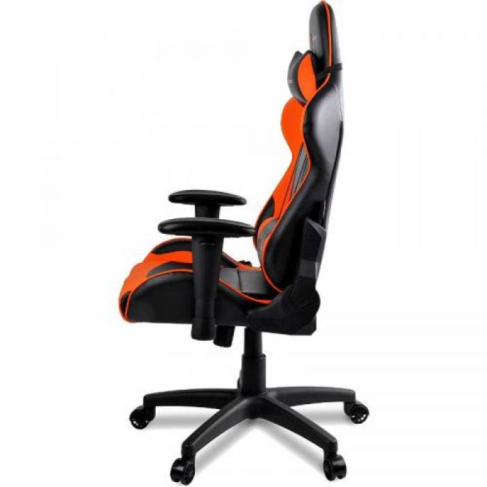 Scaun gaming Arozzi Verona V2, Black-Orange