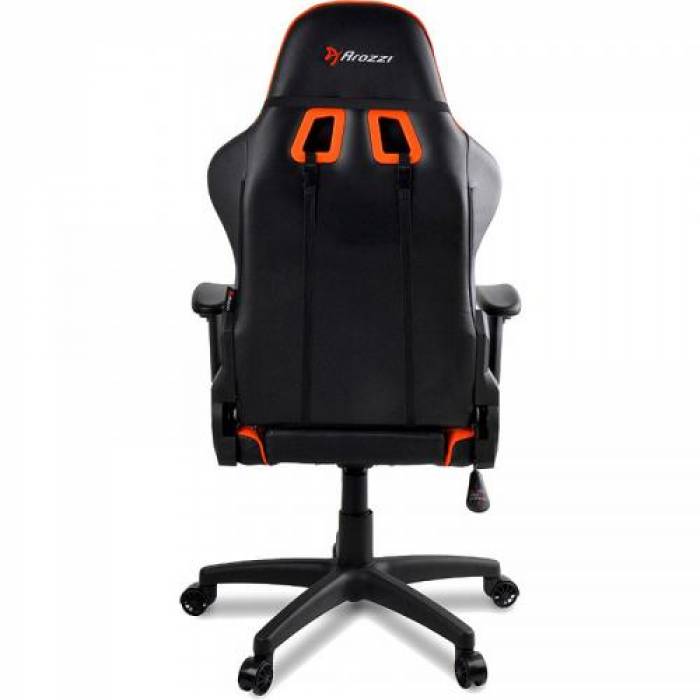 Scaun gaming Arozzi Verona V2, Black-Orange