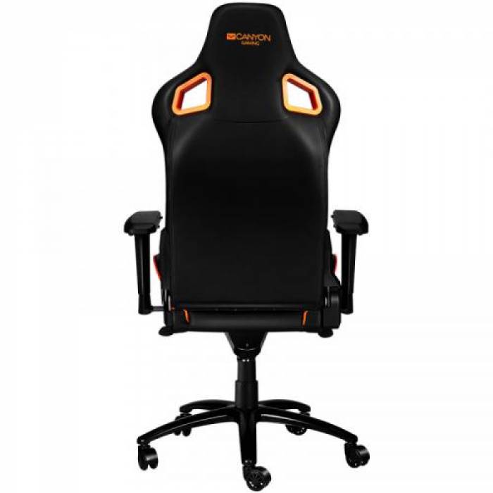 Scaun Gaming Canyon CND-SGCH5, Black-Orange