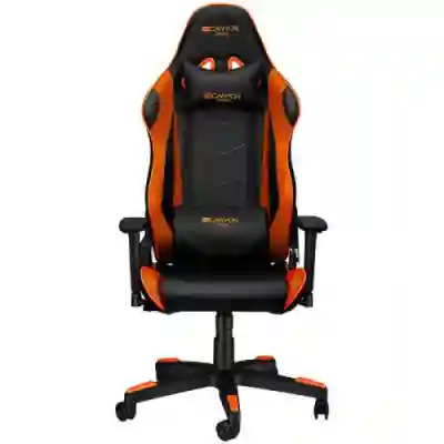 Scaun gaming Canyon Deimos, Black-Orange