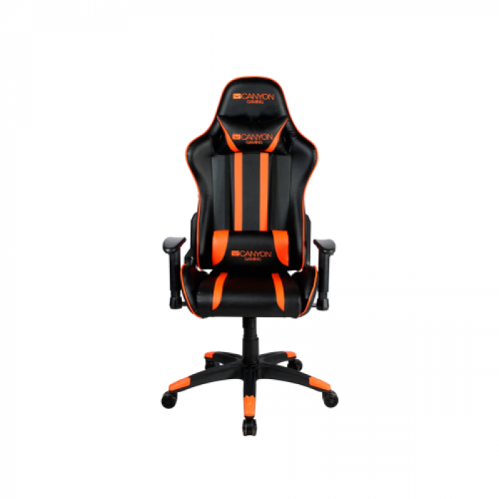 Scaun gaming Canyon Fobos, Black-Orange