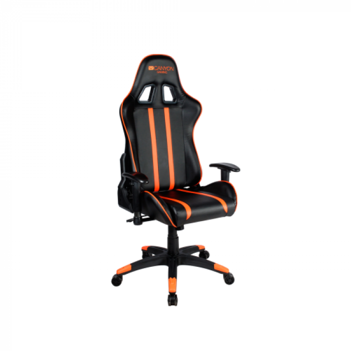 Scaun gaming Canyon Fobos, Black-Orange