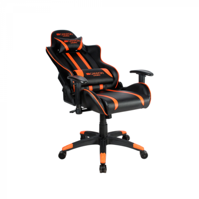 Scaun gaming Canyon Fobos, Black-Orange