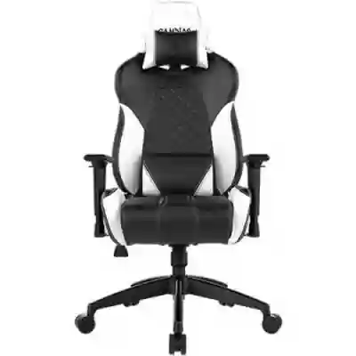 Scaun gaming Gamdias Achilles E1 L, RGB, Black-White