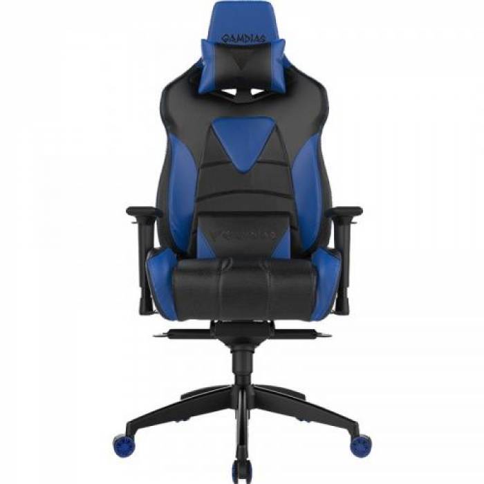 Scaun gaming Gamdias Achilles M1 L, RGB, Black-Blue