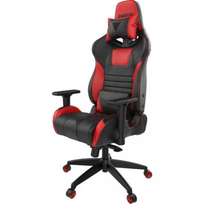 Scaun gaming Gamdias Achilles M1A L, Black-Red