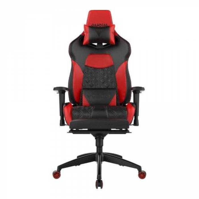 Scaun gaming Gamdias Achilles P1 L, RGB, Black-Red