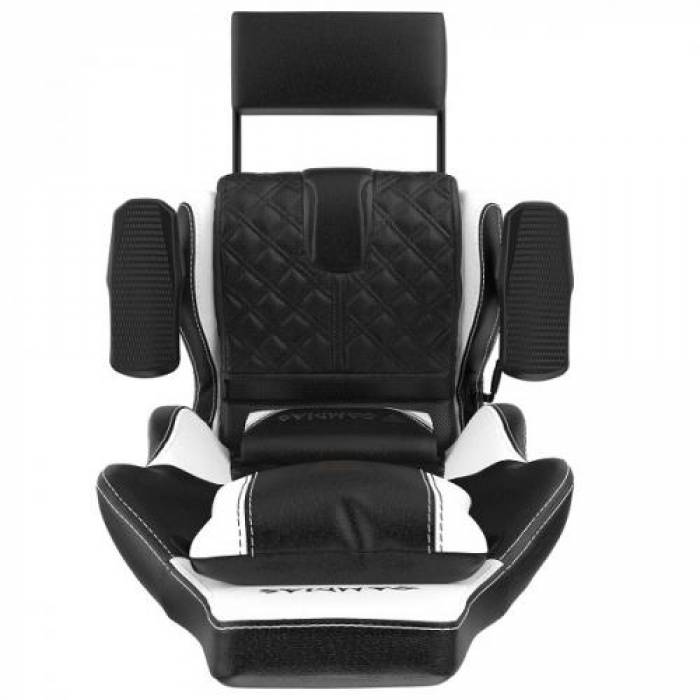 Scaun gaming Gamdias Achilles P1 L, RGB, Black-White