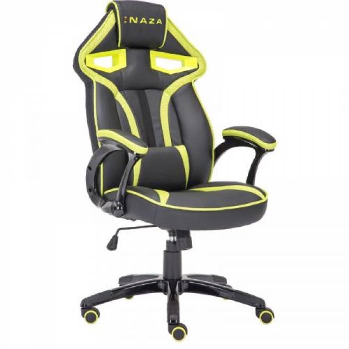 Scaun gaming Inaza Cobra, Black-Green