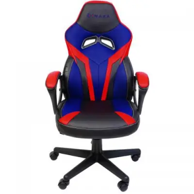 Scaun gaming Inaza Hero, Black-Blue-Red
