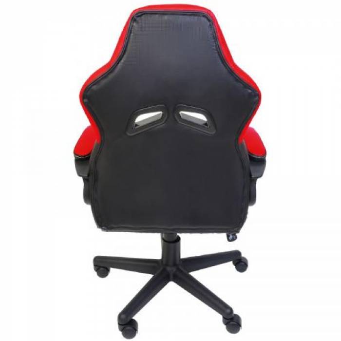 Scaun gaming Inaza Hero, Black-Blue-Red