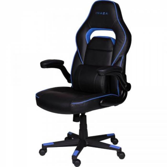 Scaun gaming Inaza Interceptor, Black-Blue