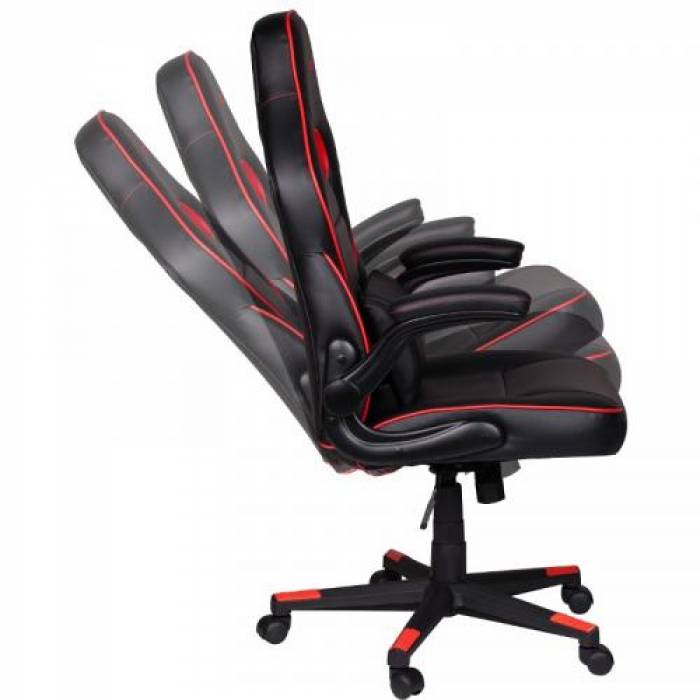 Scaun gaming Inaza Interceptor, Black-Red