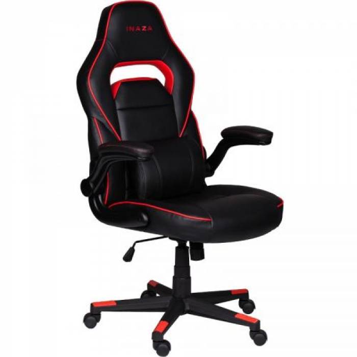 Scaun gaming Inaza Interceptor, Black-Red