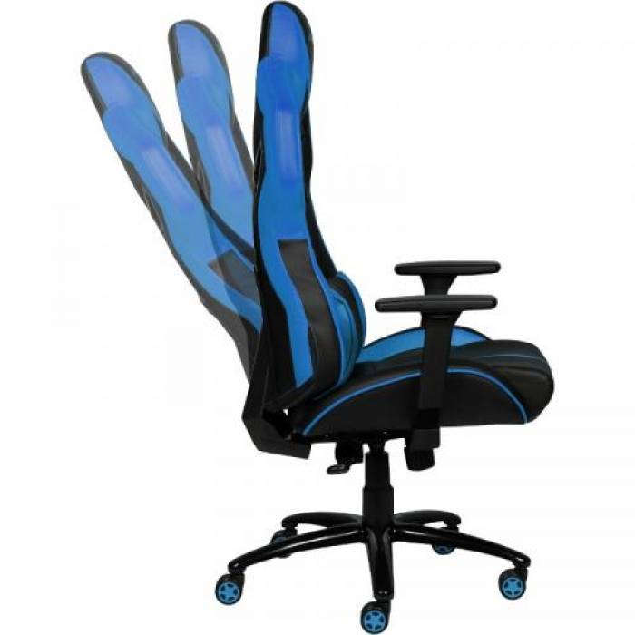 Scaun gaming Inaza Predator, Black-Blue