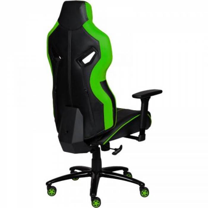 Scaun gaming Inaza Predator, Black-Green