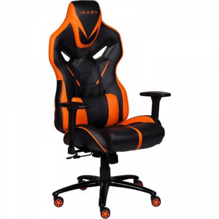 Scaun gaming Inaza Predator, Black-Orange