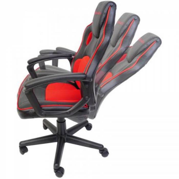 Scaun gaming Inaza Python, Black-Red