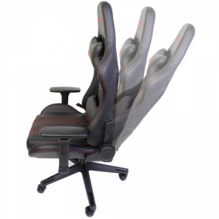 Scaun gaming Inaza Raven, Black