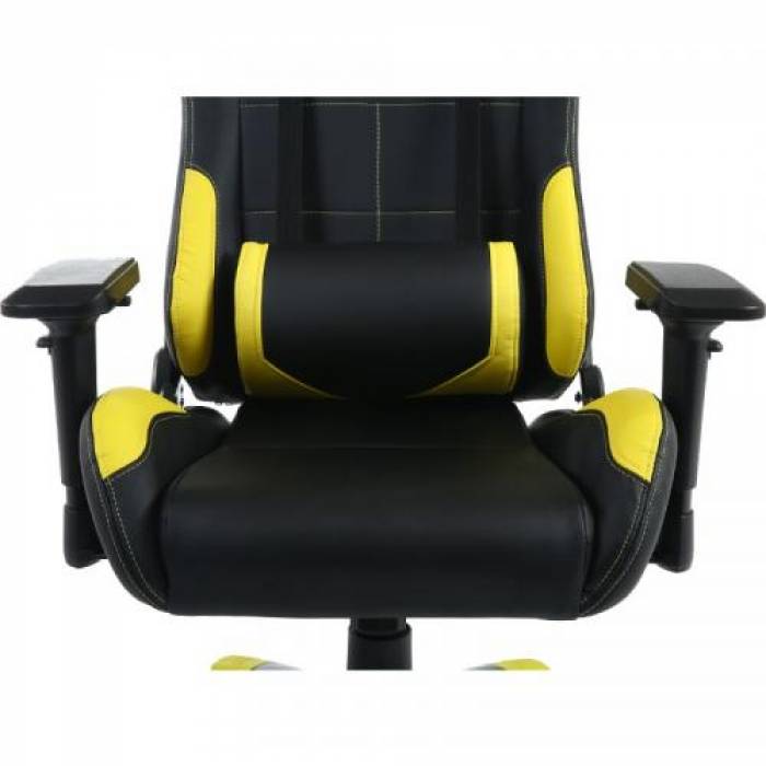 Scaun gaming Inaza Vespa, Black-Yellow