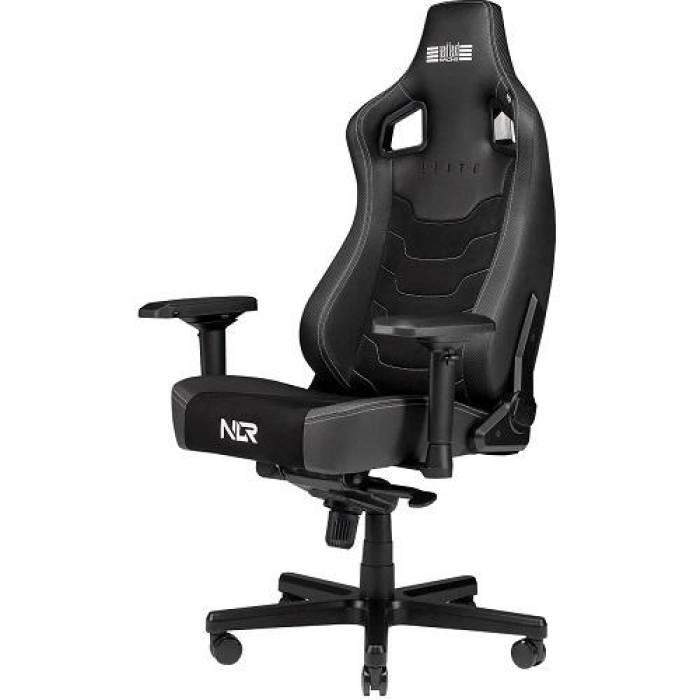 Scaun gaming Next Level Racing Elite Leather&Suede Edition, Black