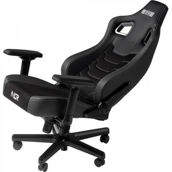 Scaun gaming Next Level Racing Elite Leather&Suede Edition, Black