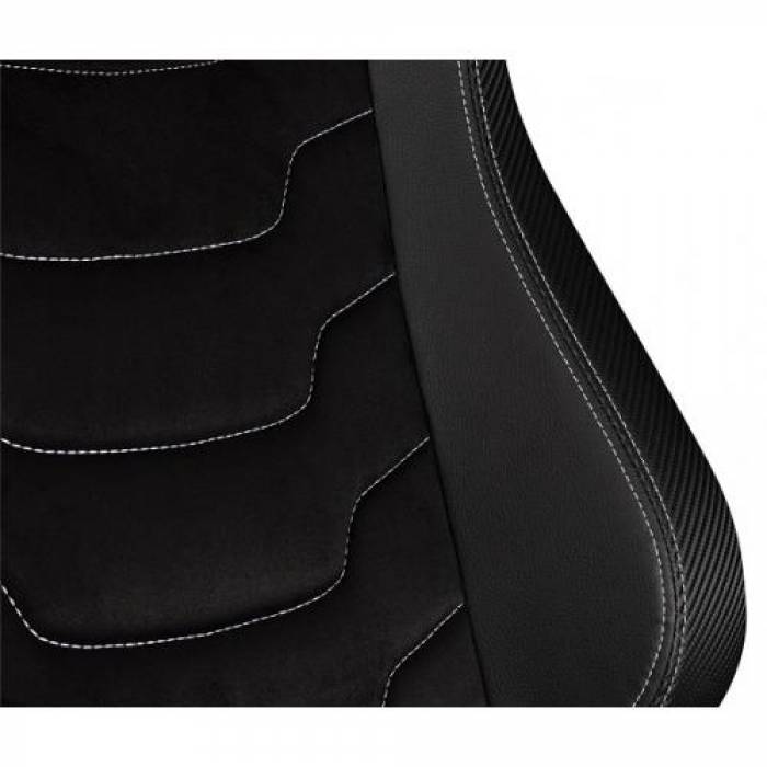 Scaun gaming Next Level Racing Elite Leather&Suede Edition, Black