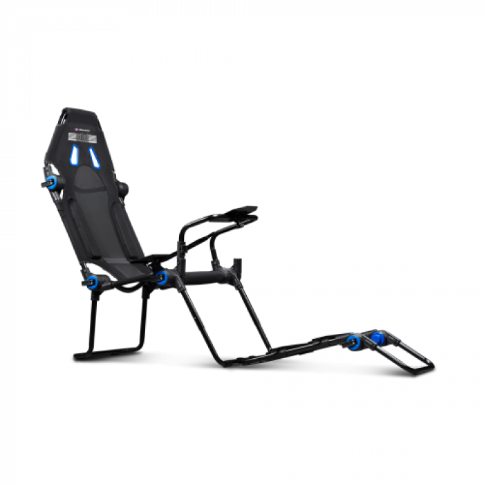 Scaun gaming Next Level Racing F-GT LITE iRACING EDITION, Black-Blue