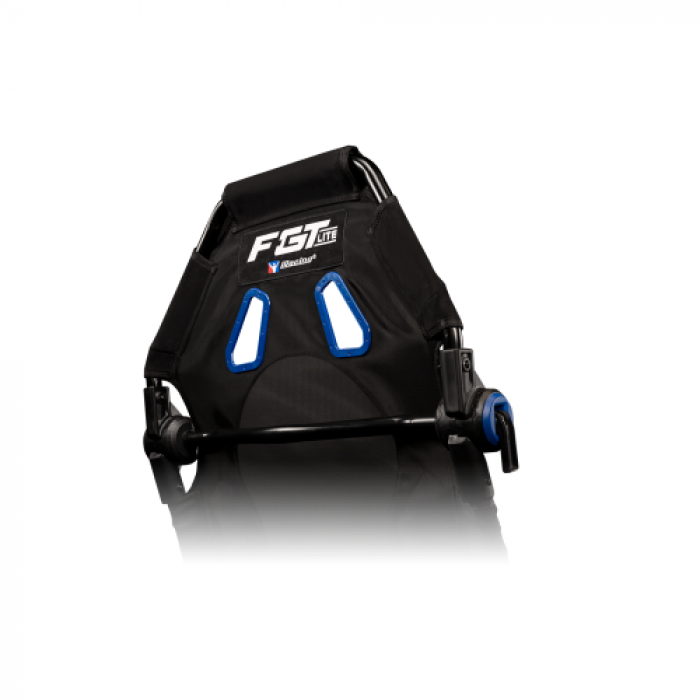 Scaun gaming Next Level Racing F-GT LITE iRACING EDITION, Black-Blue