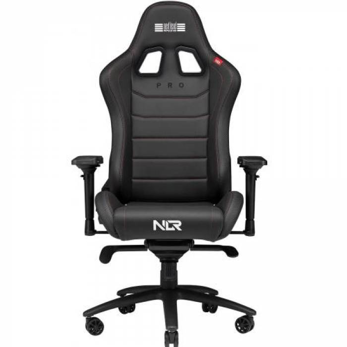 Scaun gaming Next Level Racing Pro Leather Edition, Black