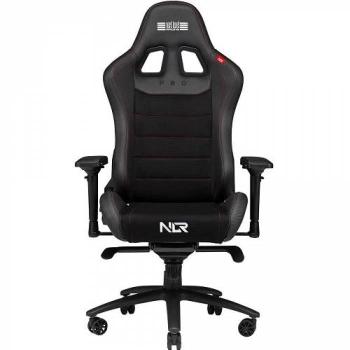 Scaun gaming Next Level Racing Pro Leather&Suede Edition, Black