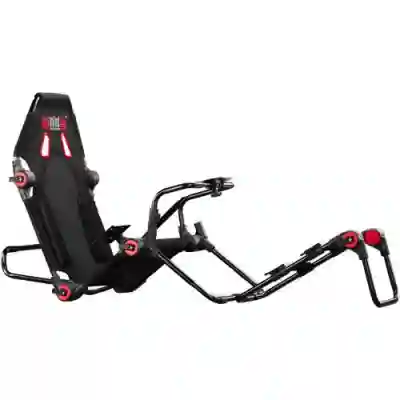 Scaun gaming Next Level Racing Simulator F-GT LITE Cockpit, Black-Red