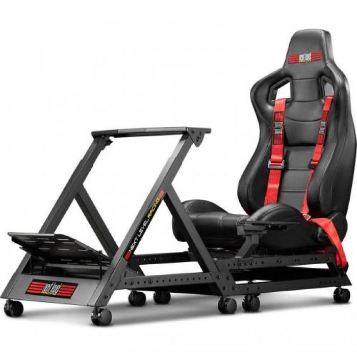 Scaun gaming Next Level Racing Simulator GT Track, Black-Red