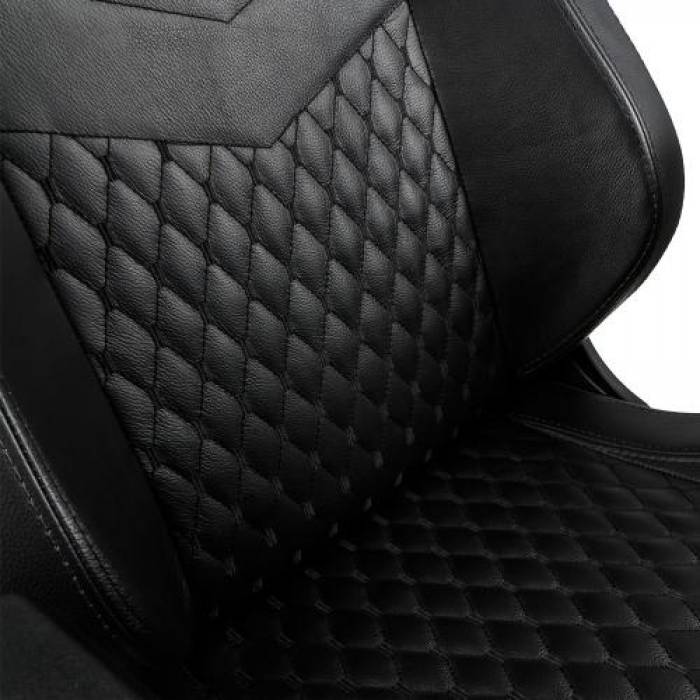 Scaun gaming Noblechairs Epic Real Leather, Black