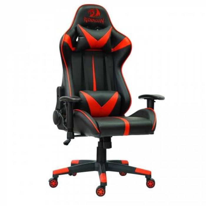 Scaun gaming Redragon Rampage, Black-Red