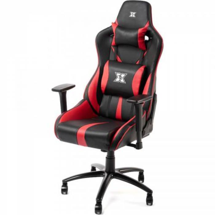 Scaun gaming Serioux Kessian, Black-Red