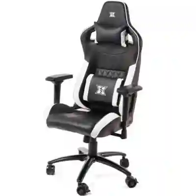 Scaun gaming Serioux Theon, Black-White