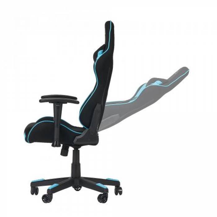 Scaun gaming Serioux Torin TXT, Black-Blue