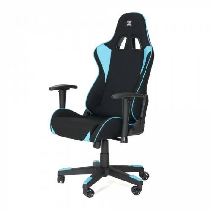 Scaun gaming Serioux Torin TXT, Black-Blue