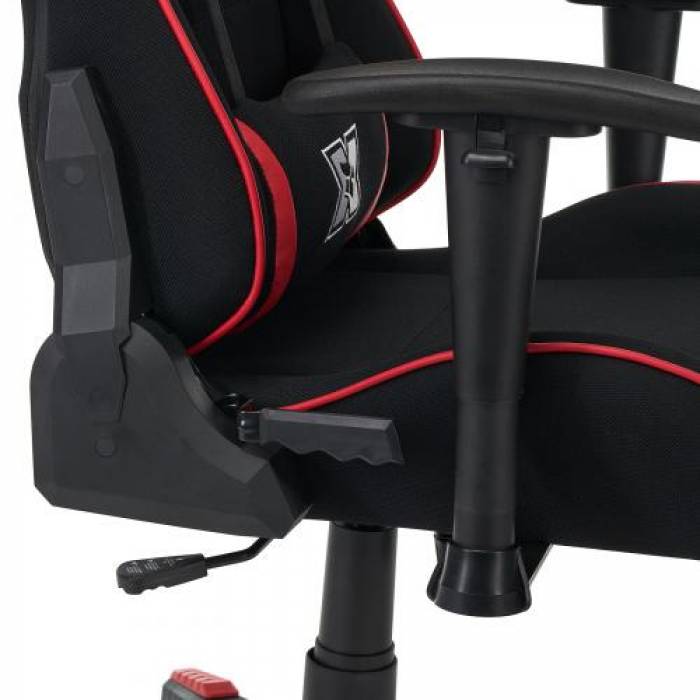 Scaun gaming Serioux Torin TXT, Red