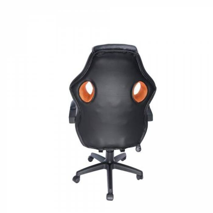 Scaun gaming Spacer SPCH-CHAMP-RNG, Black-Orange Scaun gaming Spacer SPCH-CHAMP-RNG, Black-Orange