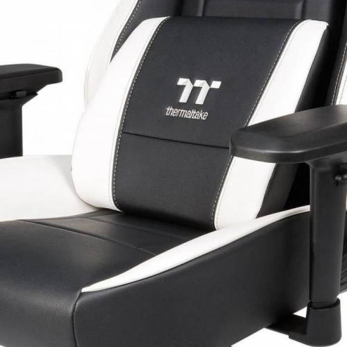 Scaun gaming Thermaltake Tt eSPORTS X Comfort, Black-White