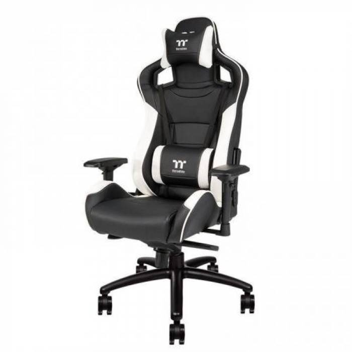 Scaun gaming Thermaltake Tt eSPORTS X Fit, Black-White