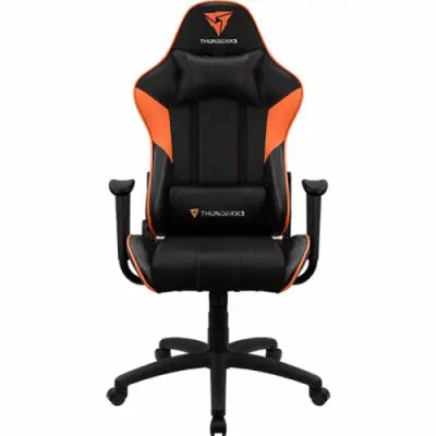 Scaun gaming ThunderX3 EC3, Orange-Black